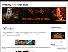 Tablet Screenshot of lovelydruid.wordpress.com