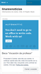 Mobile Screenshot of linaresmaule.wordpress.com