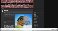 Desktop Screenshot of blainefaircloth.wordpress.com