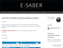 Tablet Screenshot of esaber.wordpress.com