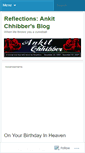 Mobile Screenshot of ankitchhibber.wordpress.com