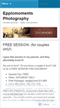 Mobile Screenshot of eppicmoments.wordpress.com