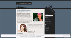 Desktop Screenshot of klclubber.wordpress.com