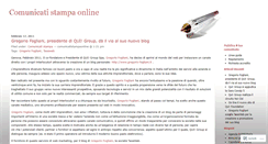 Desktop Screenshot of comunicatistampaonline.wordpress.com