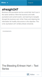 Mobile Screenshot of afrezghi247.wordpress.com