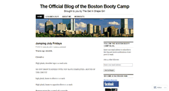 Desktop Screenshot of bostonbootycamp.wordpress.com