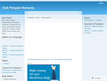 Tablet Screenshot of cpenguinro.wordpress.com