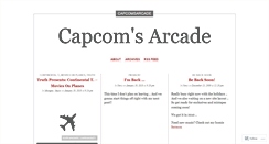 Desktop Screenshot of capcomsarcade.wordpress.com