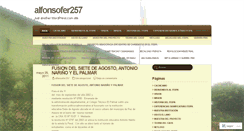 Desktop Screenshot of alfonsofer257.wordpress.com