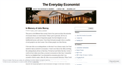 Desktop Screenshot of everydayecon.wordpress.com