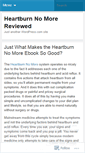 Mobile Screenshot of heartburnnomorereviewed.wordpress.com