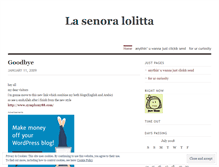 Tablet Screenshot of lolitta88.wordpress.com