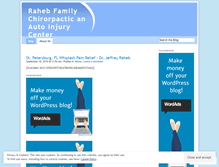 Tablet Screenshot of jeffreyraheb.wordpress.com