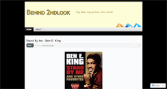 Desktop Screenshot of behind2ndlook.wordpress.com