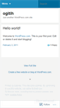 Mobile Screenshot of ogitih.wordpress.com
