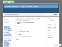 Tablet Screenshot of epimeliahautdoubs.wordpress.com
