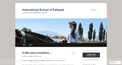 Desktop Screenshot of intlschoolcafayate.wordpress.com
