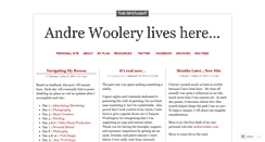 Desktop Screenshot of andrewoolery.wordpress.com