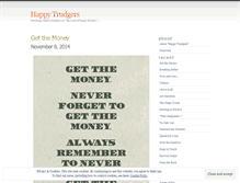 Tablet Screenshot of happytrudgers.wordpress.com