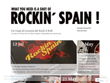 Tablet Screenshot of keeponrockinspain.wordpress.com