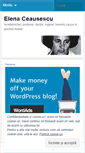 Mobile Screenshot of elenaceausescu.wordpress.com