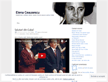 Tablet Screenshot of elenaceausescu.wordpress.com