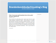 Tablet Screenshot of brandonbondsbodachiousblog.wordpress.com