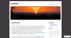 Desktop Screenshot of codethink2.wordpress.com