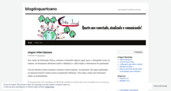 Desktop Screenshot of blogdoquartoano.wordpress.com