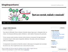 Tablet Screenshot of blogdoquartoano.wordpress.com