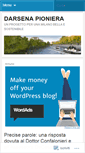 Mobile Screenshot of darsenapioniera.wordpress.com
