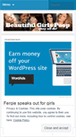 Mobile Screenshot of beautifulgirlspoop.wordpress.com