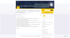 Desktop Screenshot of educom.wordpress.com