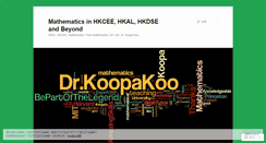 Desktop Screenshot of koopakoo.wordpress.com