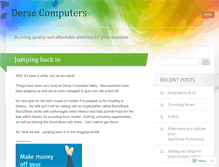 Tablet Screenshot of dersecomputers.wordpress.com