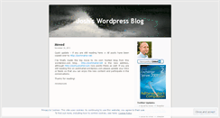 Desktop Screenshot of joshmaher.wordpress.com