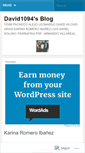 Mobile Screenshot of david1094.wordpress.com