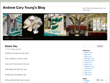 Tablet Screenshot of andrewyoung.wordpress.com
