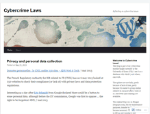 Tablet Screenshot of cybercrimelaws.wordpress.com