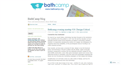 Desktop Screenshot of bathcamp.wordpress.com