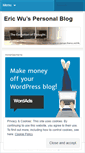 Mobile Screenshot of ericwu.wordpress.com