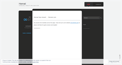 Desktop Screenshot of henraii.wordpress.com