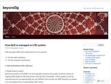 Tablet Screenshot of beyond3g.wordpress.com