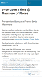 Mobile Screenshot of maumerenotes.wordpress.com