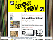 Tablet Screenshot of mnrecordshow.wordpress.com