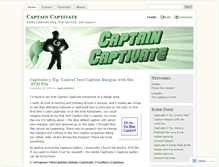 Tablet Screenshot of captaincaptivate.wordpress.com