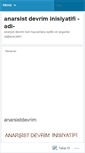 Mobile Screenshot of anarsistdevrim.wordpress.com