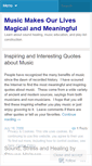 Mobile Screenshot of musicmagic.wordpress.com