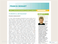 Tablet Screenshot of francisdessart.wordpress.com