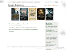 Tablet Screenshot of imogenrobertson.wordpress.com
